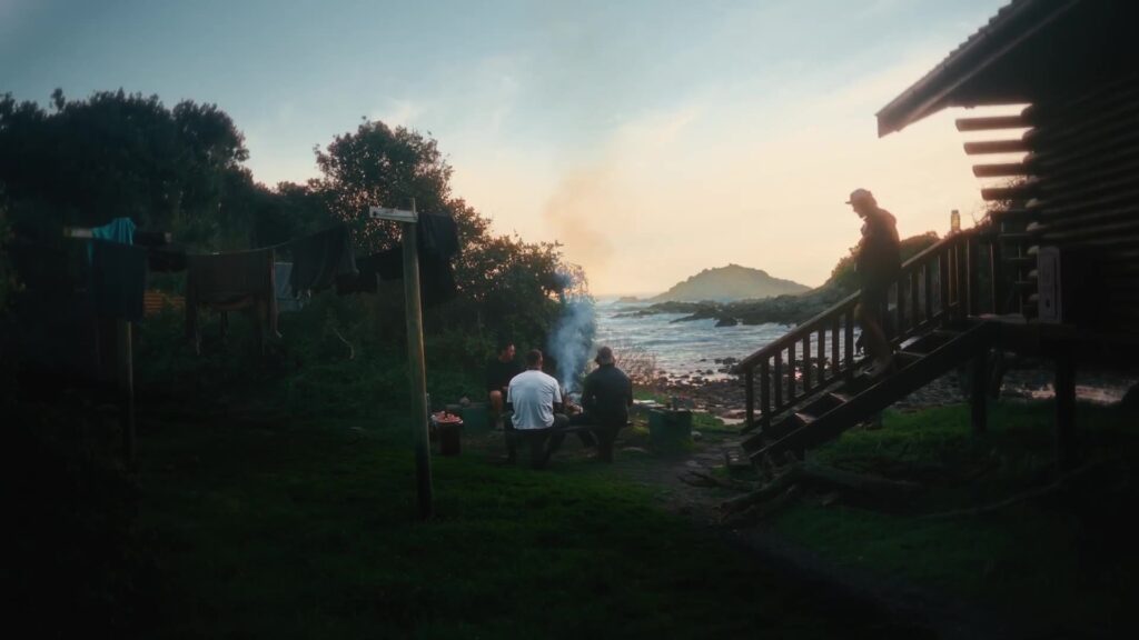 Otter Trail hut at dusk on the Tsitsikamma coast